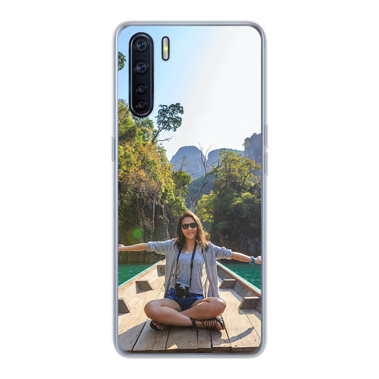 Oppo A91 Hülle Softcase transparent