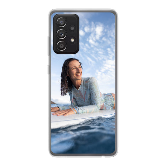 Galaxy A52 Hülle Softcase transparent