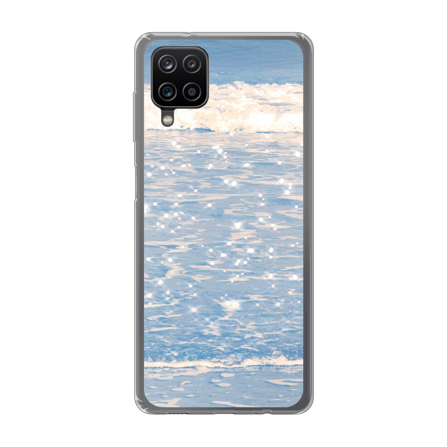 Galaxy A12 Hülle Softcase transparent