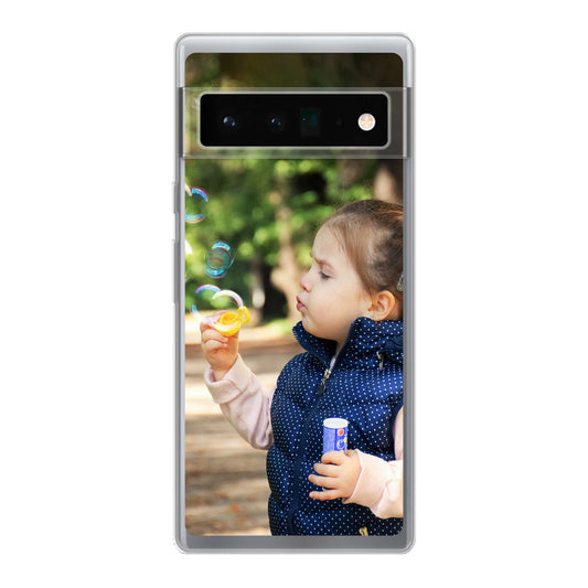 Pixel 6 Pro Hülle Softcase transparent