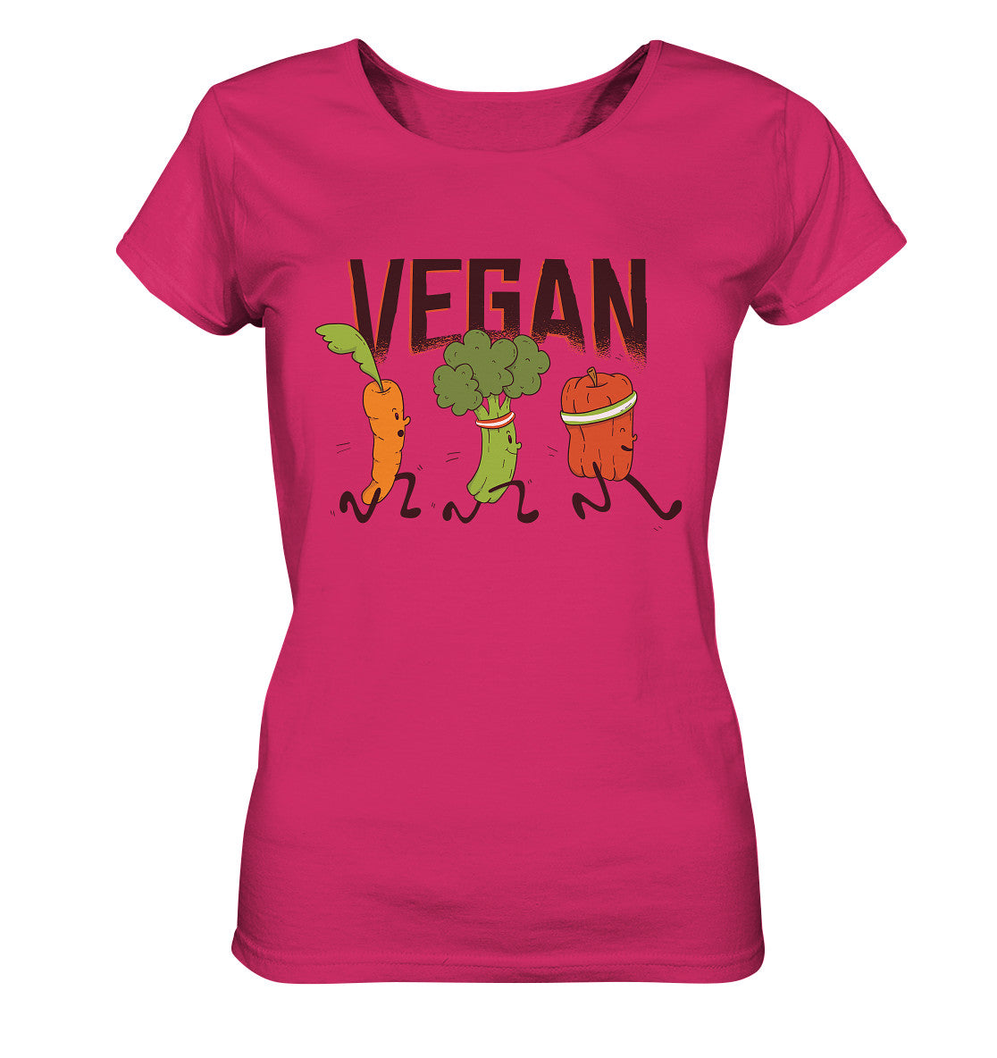 Vegan runners - Damen Bio Shirt
