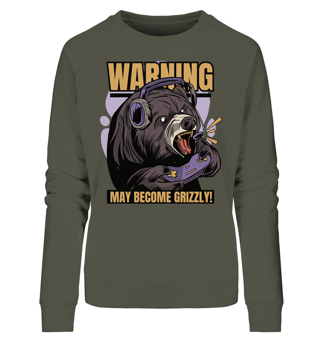 Gaming Grizzly - Damen Bio Sweatshirt
