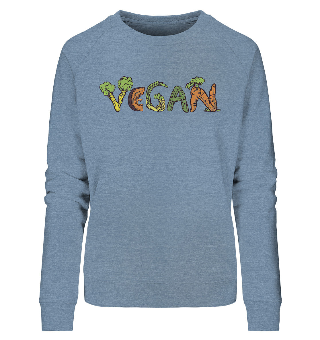 Vegan - Damen Bio Sweatshirt