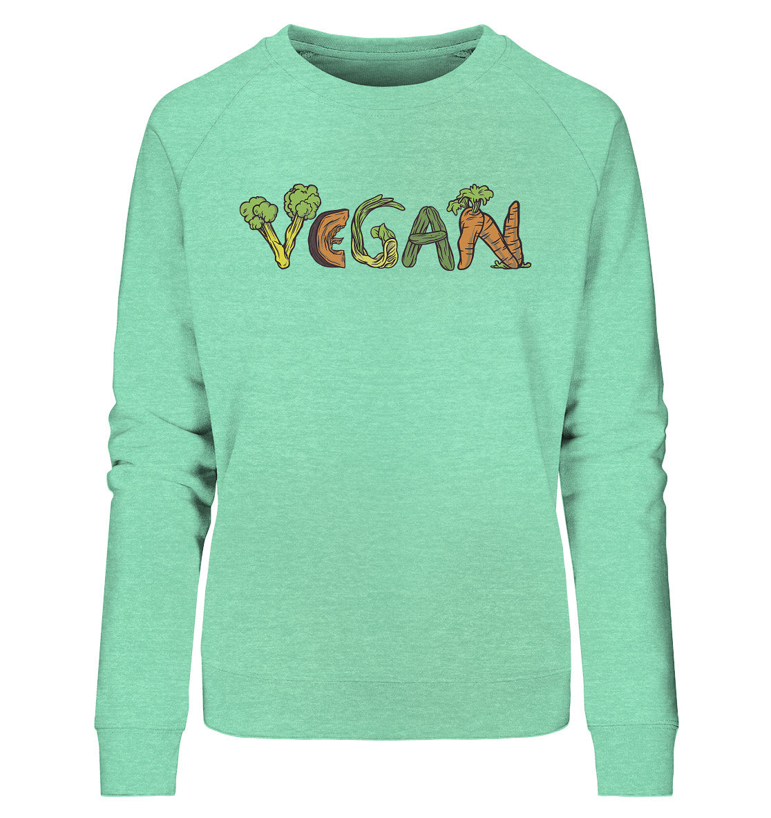 Vegan - Damen Bio Sweatshirt