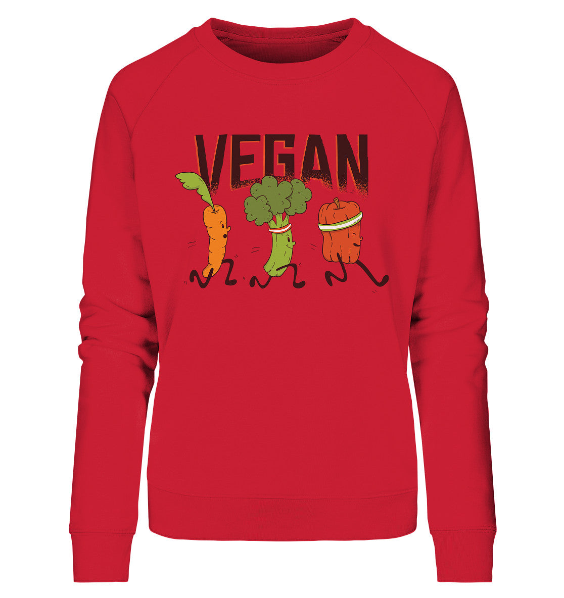 Vegan runners - Damen Bio Sweatshirt