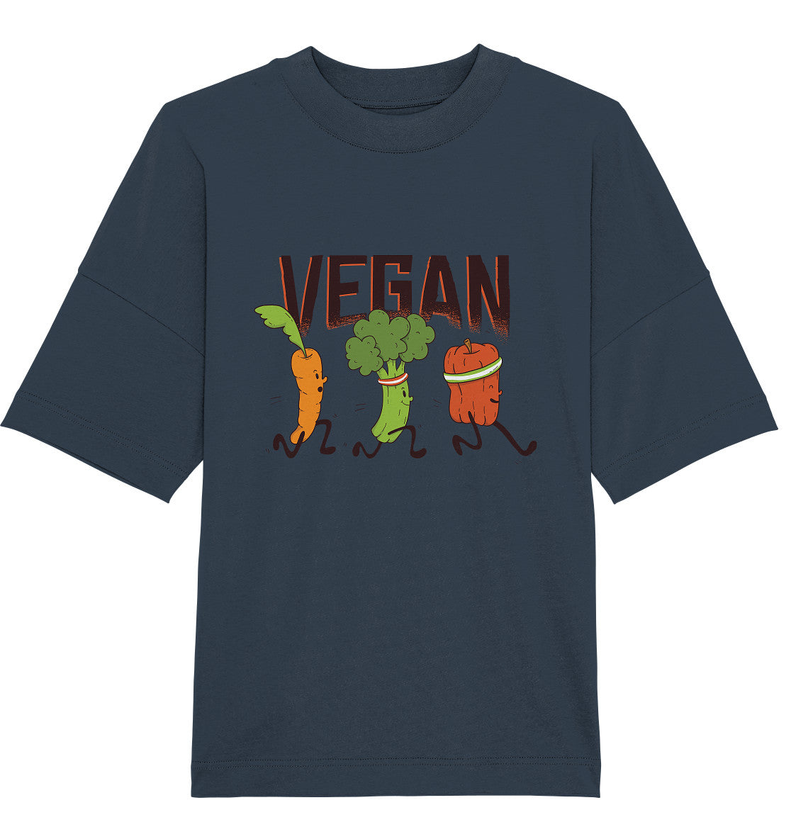 Vegan runners - Unisex Bio Oversize Shirt