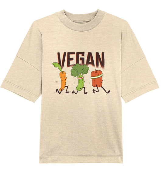 Vegan runners - Unisex Bio Oversize Shirt