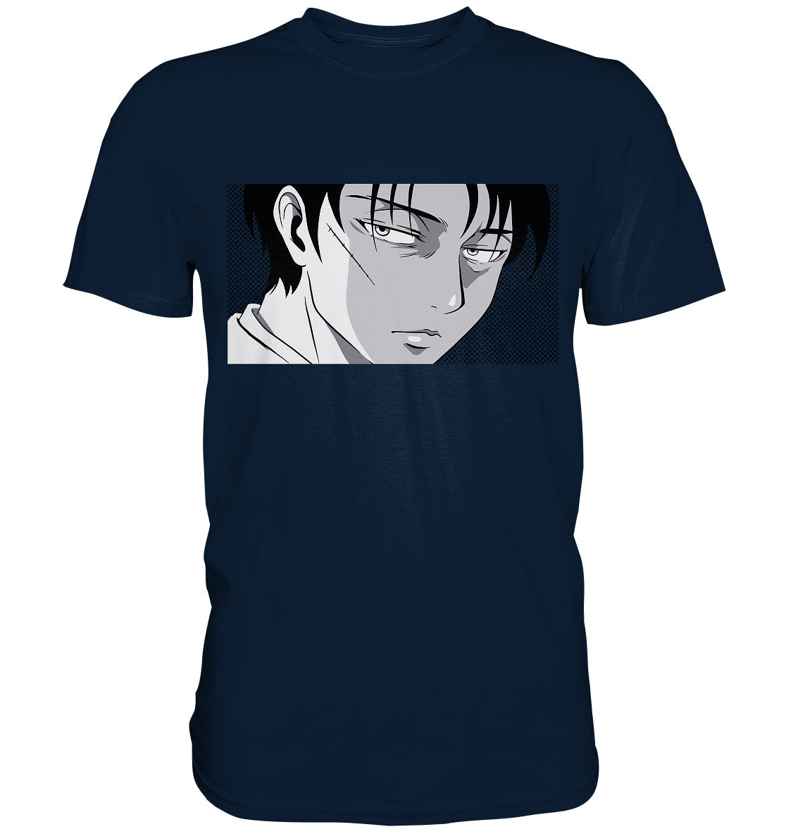 Anime Badass boy - Herren Premium Shirt