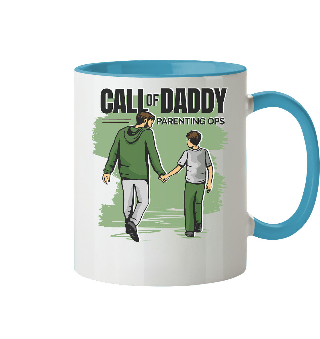 Gaming Call of Daddy - Tasse zweifarbig