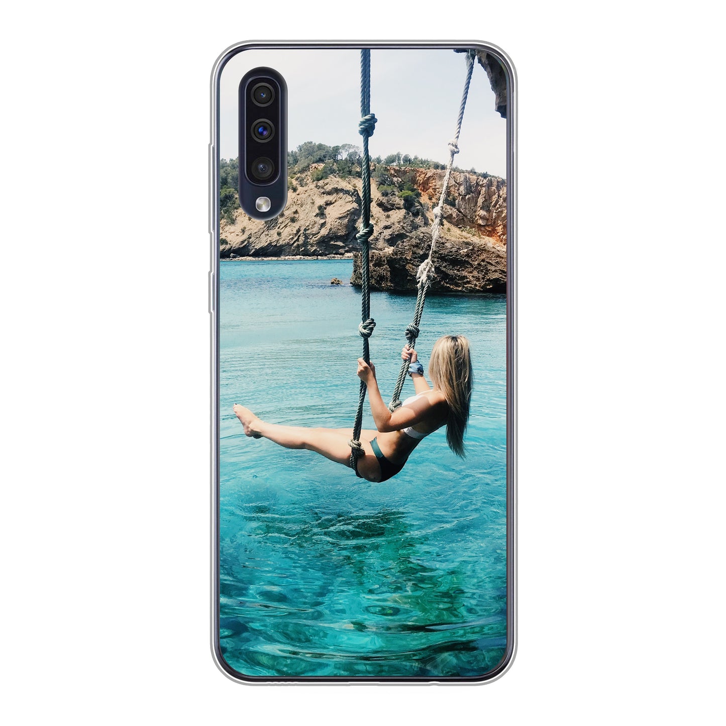 Galaxy A30s Hülle Softcase transparent