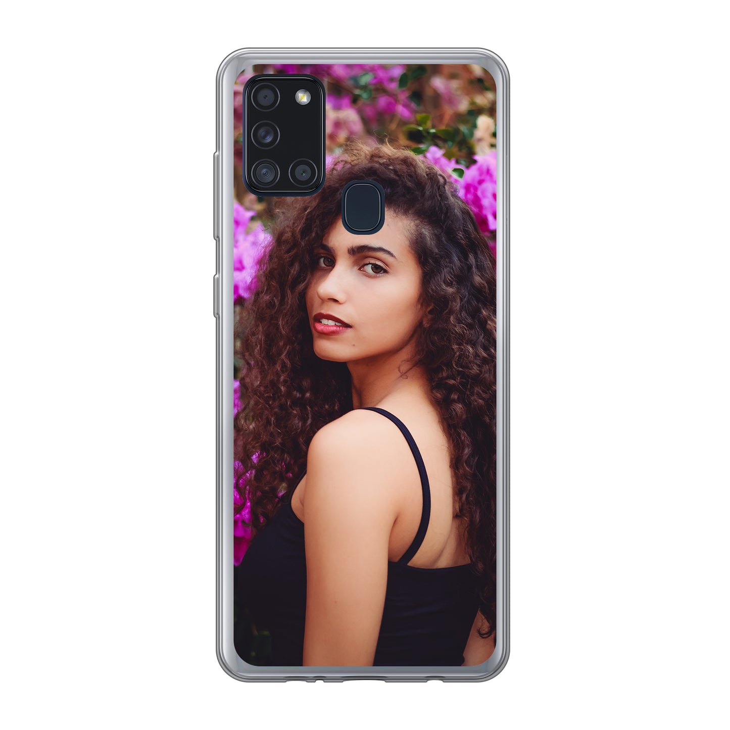 Galaxy A21s Hülle Softcase transparent