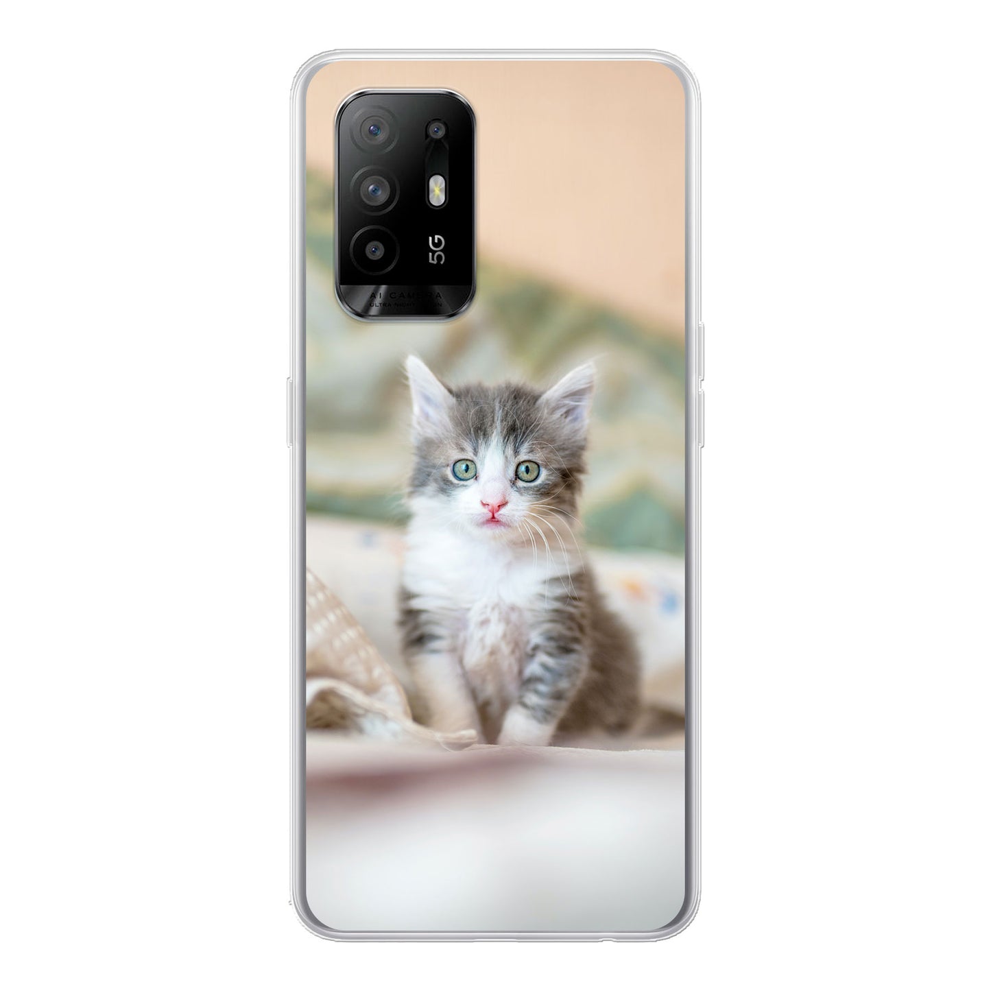 Oppo A94 5G / A95 5G Hülle Softcase transparent