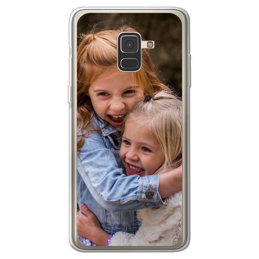 Galaxy A8 (2018) Hülle Softcase transparent