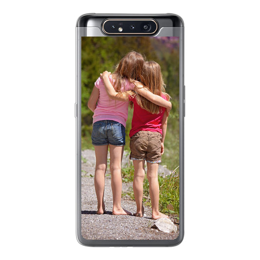 Galaxy A80 Hülle Softcase transparent