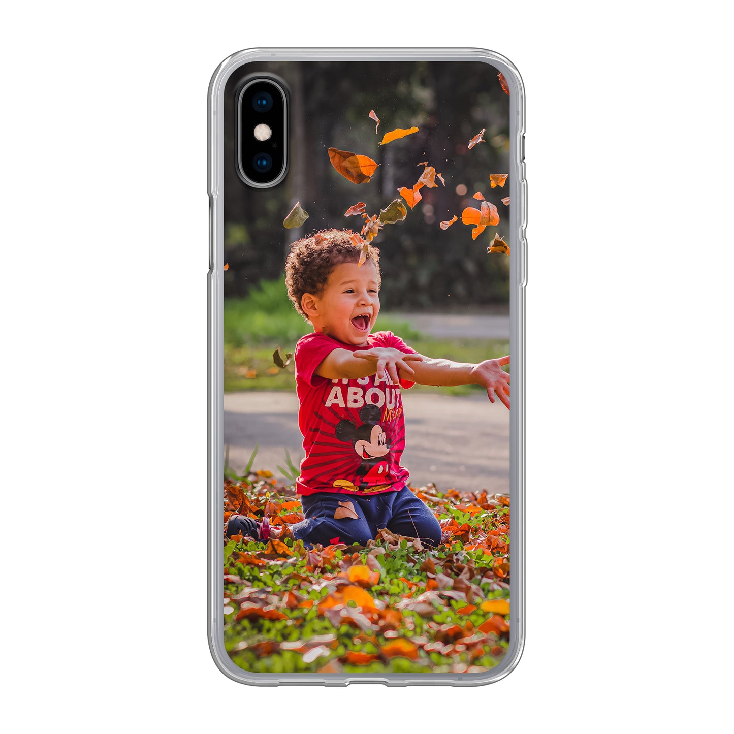 iPhone X / Xs Hülle Softcase transparent